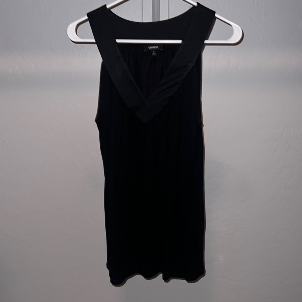 Express Black Sleeveless Top